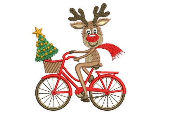 Christmas Deer on Bike: A Craft Fair Best-Seller Review