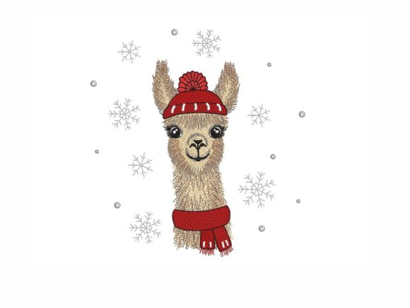 Christmas Lama: A Festive Embroidery Design Review