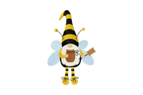Cute Gnome Bee with Honey Pot Review