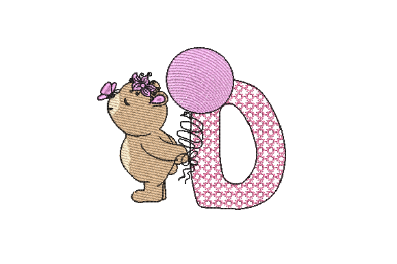 D Girl Teddy Review: A Sketchy Alphabet for Modern Embroidery