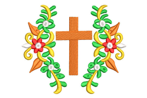 Flower with Cross: A Designer's Review for Branded Merch
