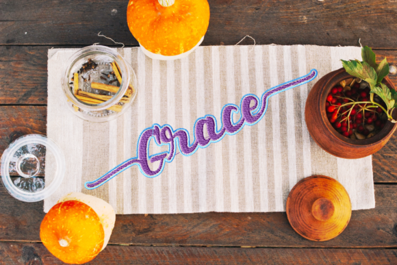 Grace Lettering: A Designer's Review for Boutique Apparel