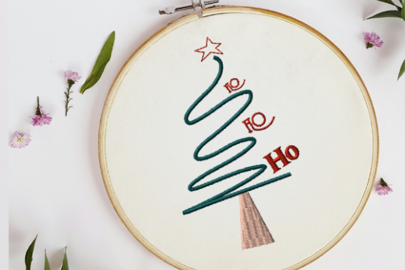 Hohoho Christmas Tree: A Designer's Review for Holiday Stitching