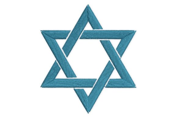 Jewish Star: Elegant Embroidery for Meaningful Gifts