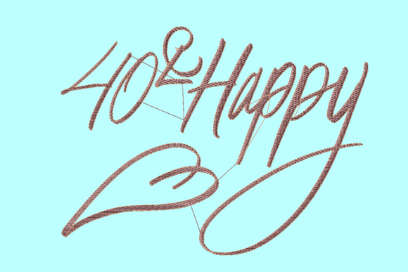 Review: 40 and Happy Lettering for Holiday Gifts