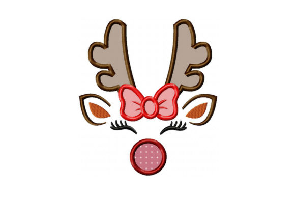 Review: Christmas Reindeer with Bow for Boutique Apparel