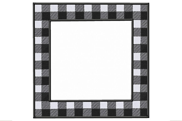Review: Plaid Frame for Monogram on Etsy