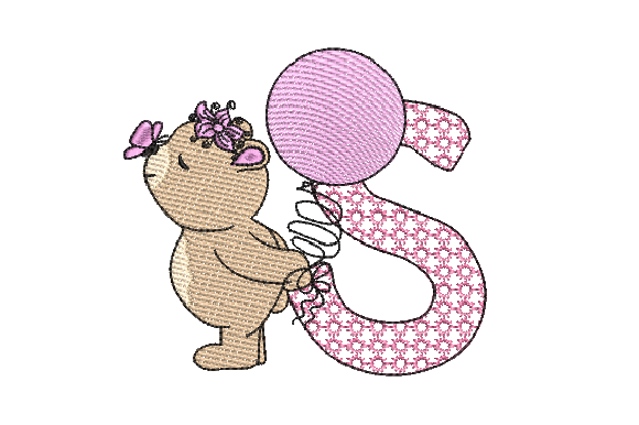 S Girl Teddy: A Seasonal Embroidery Review