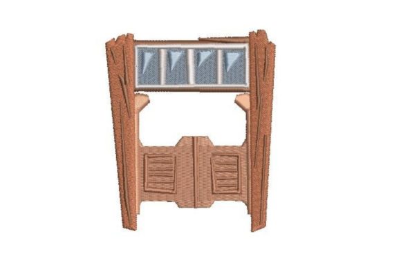 Saloon Door: A Cheerful Stitch for Craft Fair Success
